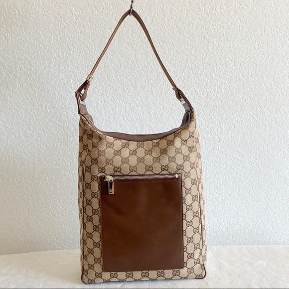 Gucci gg monogram canvas hobo bag - Picture 2 of 15
